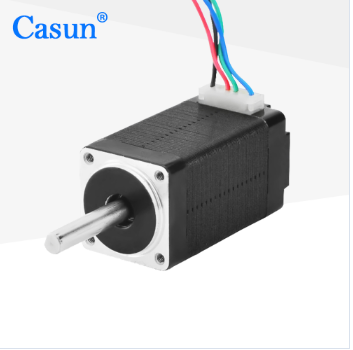 14×14mm Nema 6 Stepper Motor - Front View