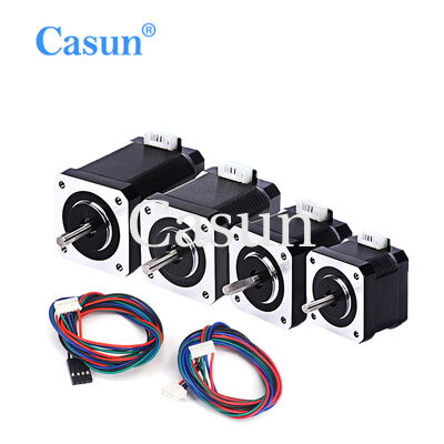 좋은 가격 산업 자동화를 위한 120V 정격 전압, 21kg.cm 토크, 5mm D컷 샤프트 강철 하이브리드 스테퍼 모터 온라인