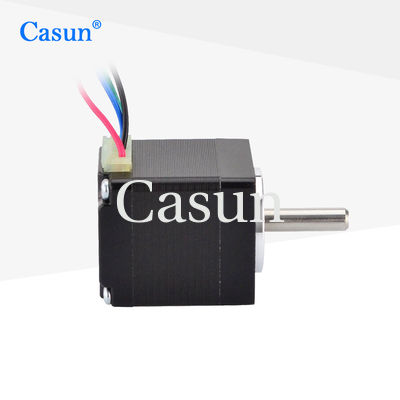 작은 크기의 Nema 11 스테퍼 모터 Casun 0.5A DC 모터 5mm 샤프트 지름