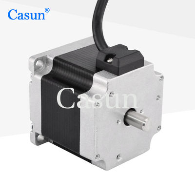 NEMA 23 스테퍼 모터 54mm 몸체 1.26N.m 2.8A CNC용 듀얼 샤프트