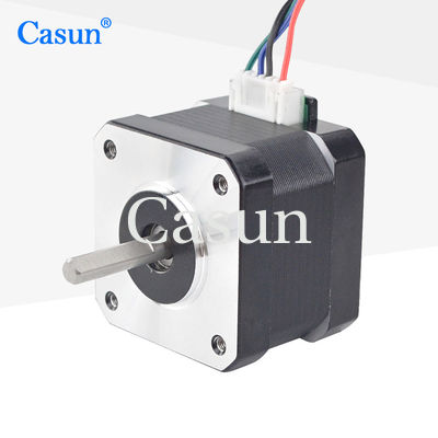 1.8 2단계 NEMA 17 하이브리드 스텝 모터 12V 0.28N.M 무대 조명