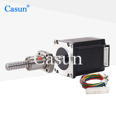 Nema 11 볼 스크루 스테퍼 모터 320mN.M 볼 스크루 선형 스테퍼 모터 CNC