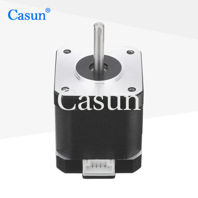 양극이거나 단극인 1.8A 0.52Nm NEMA 17 스텝 모터 1.8 42×42×48mm