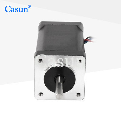 3D 프린터를 위한 14 7.5V 하이브리드 스텝 모터 0.5A 230mN.M 흑색 컬러