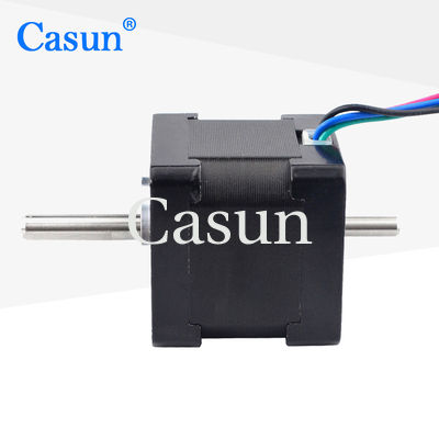 좋은 가격 듀얼 샤프트 네마 14 스텝 모터 4 리드 34mm 1.8deg 18Ncm 25.56oz.in 0.8A 스텝 모터 온라인