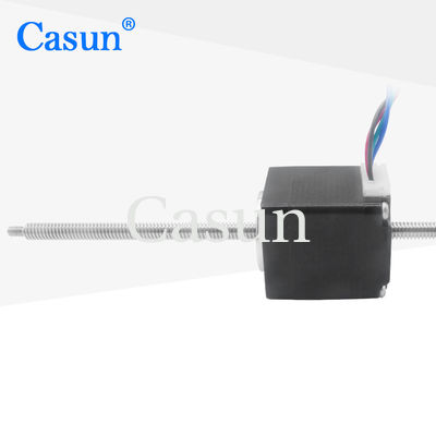 좋은 가격 80mN.M Nema11 Non Captive Stepper Motor Through Screw Lead 8mm 0.8A 4.64V 온라인