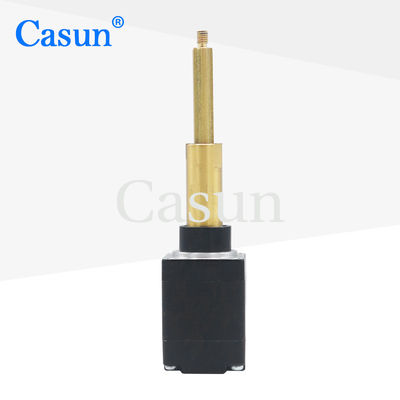 좋은 가격 고품질의 Casun 0.24A 캡티브 스테퍼 모터 NEMA 8 선형 액추에이터 모터 0.5KG 의료 기기 스테핑 모터 온라인