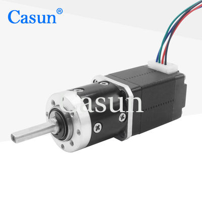 3.9V 20mN NEMA 8 기어 스텝 모터 20x20X33mm 비율 5.2:1