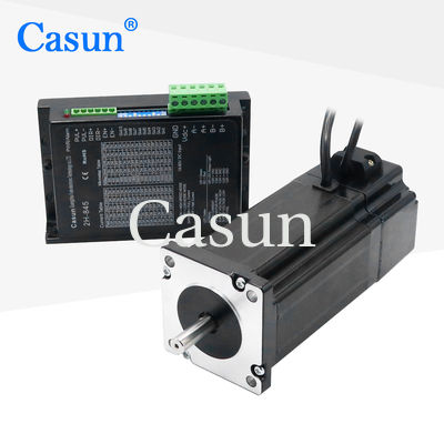 Nema 24 닫힌 루프 스테퍼 모터 4.1N.m 60 * 60 * 100mm 영구 자석 브레이크