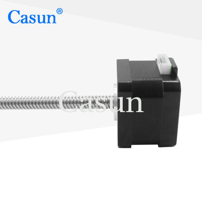 좋은 가격 Nema 17 Tr8*8 200mm 납 나사 전기 선형 모터 액추에터 스레드 12V 28N.cm 온라인