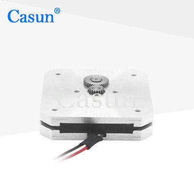 좋은 가격 높은 댄서 모터를 가진 평지 Casun 팬케이크 스테퍼 모터 57x57x13mm 온라인