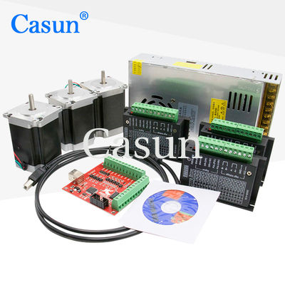 Nema 34 86x86mm CNC는 CNC 기계를 위한 4 주축 개방 루프 스텝 모터 12N.M을 장비를 답니다