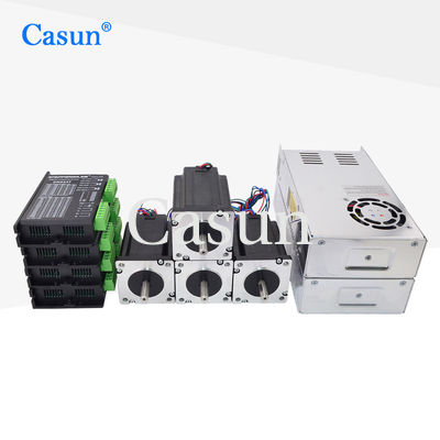 좋은 가격 Casun 2 Phase Nema 23 hybrid stepper motor 57x57x56mm 1.2N.m high torque 2.8A with 4 axis / 3axis  for CNC for Engraving machine 온라인