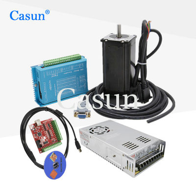 CNC 기계를 위한 마그네틱 엔코더와 뜨거운 판매 NEMA 34 8.5N.m 3 주축 폐쇄 고리 스텝 모터 장비