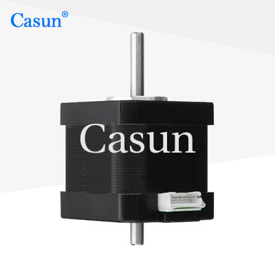 20mm 길이 듀얼 샤프트 모터 NEMA 17 0.40N.M 0.4A CE와 함께 인쇄 머리에 대한