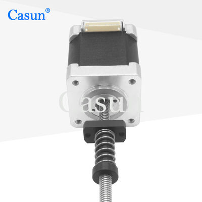 Casun Nema 14 스테퍼 모터 Tr5X2 (P1) 360mN.m 고정밀 하이브리드 스테퍼 모터 (나사산 샤프트 포함)