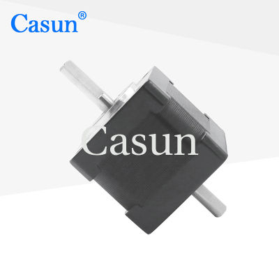 NEMA 14 4 와이어 스텝 모터 이중 샤프트 하이브리드 키트 0.14Nm 1.0A 스텝 모터 로봇