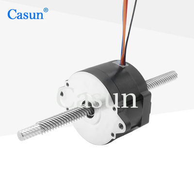 팬케이크 NEMA 16 스테퍼 모터 26mm 몸 0.5A 0.1N.m 정밀 기기