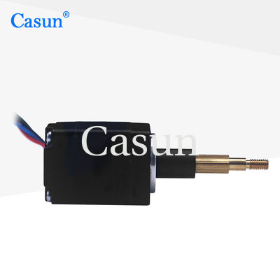 좋은 가격 Casun 선형 스테퍼 모터, 0.8 Kg, 600 PPS, 1.8° Nema 8 고정밀 스테퍼 모터 온라인